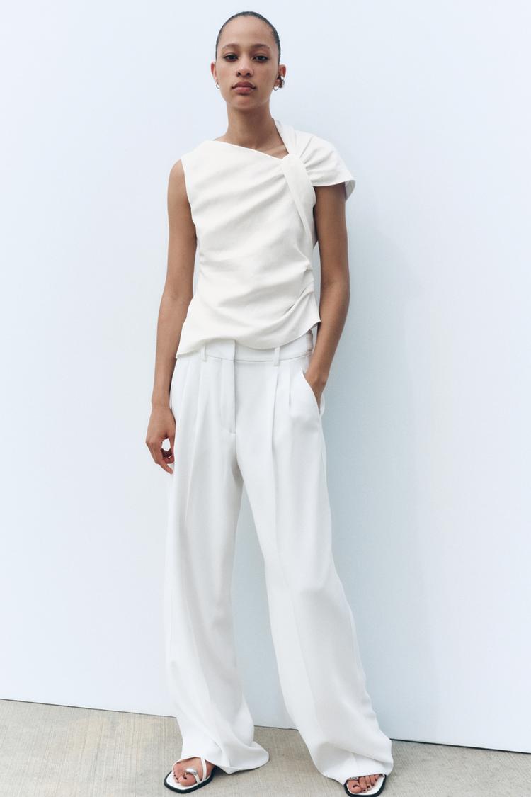ZW Collection Masculine Darted Trousers
