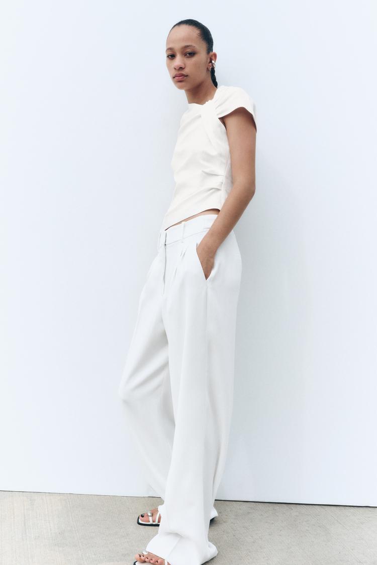 ZW Collection Masculine Darted Trousers