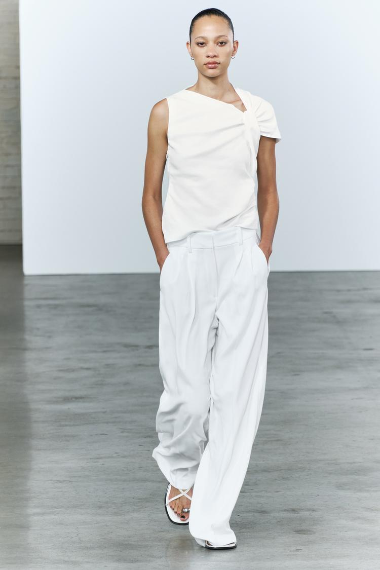 ZW Collection Masculine Darted Trousers