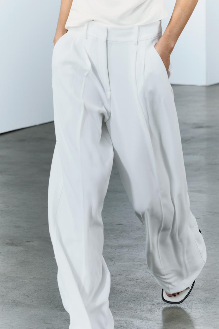 ZW Collection Masculine Darted Trousers