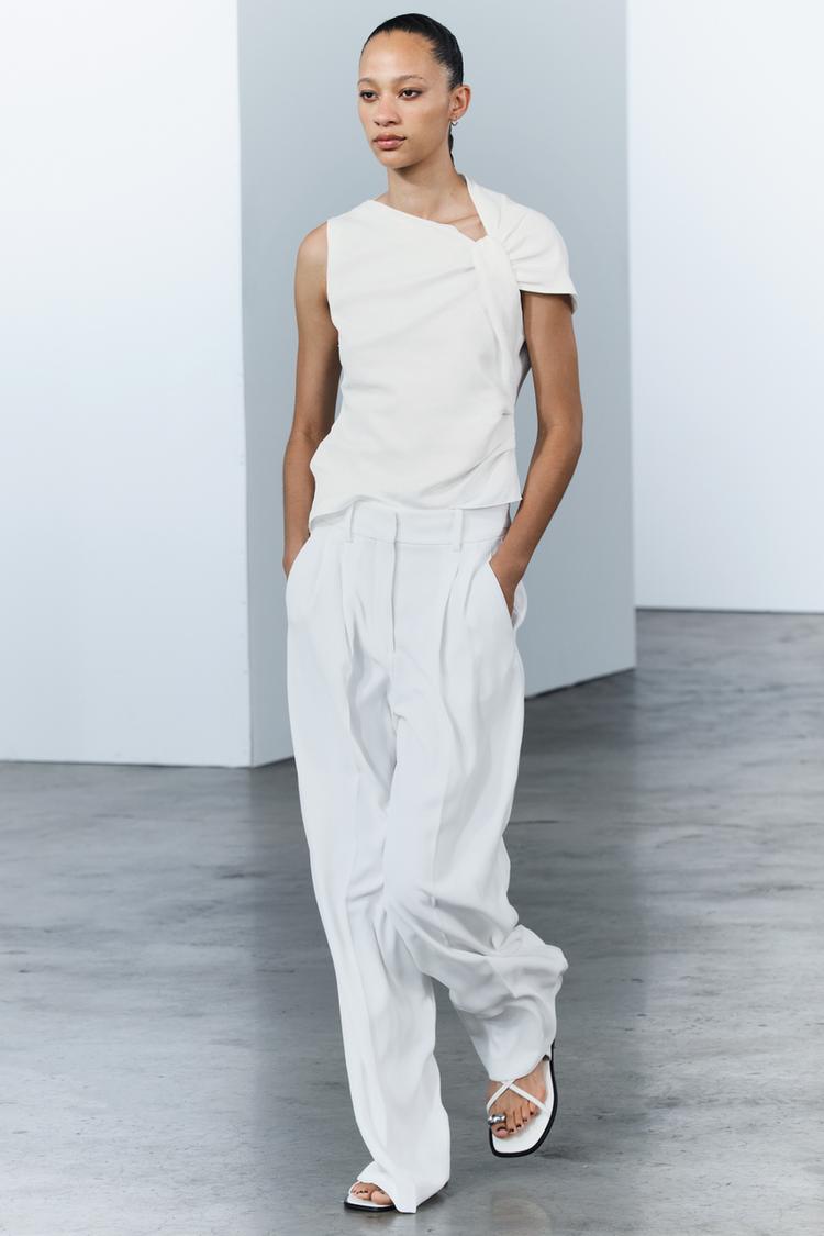 ZW Collection Masculine Darted Trousers