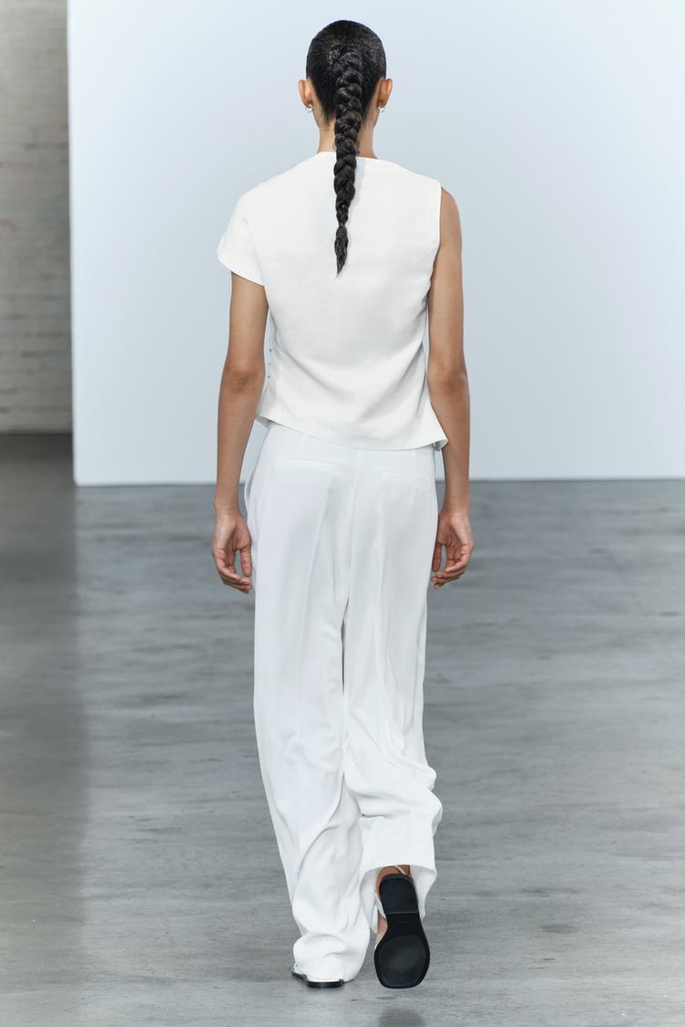 ZW Collection Masculine Darted Trousers