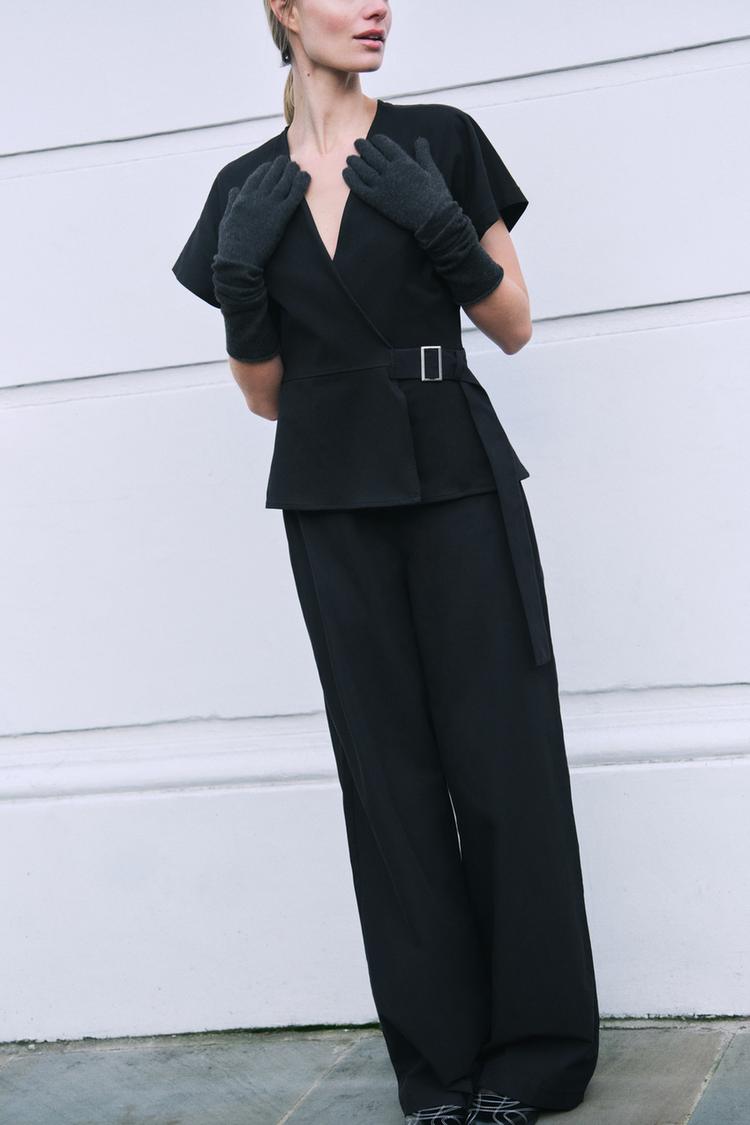 Combined Jumpsuit With Buckle