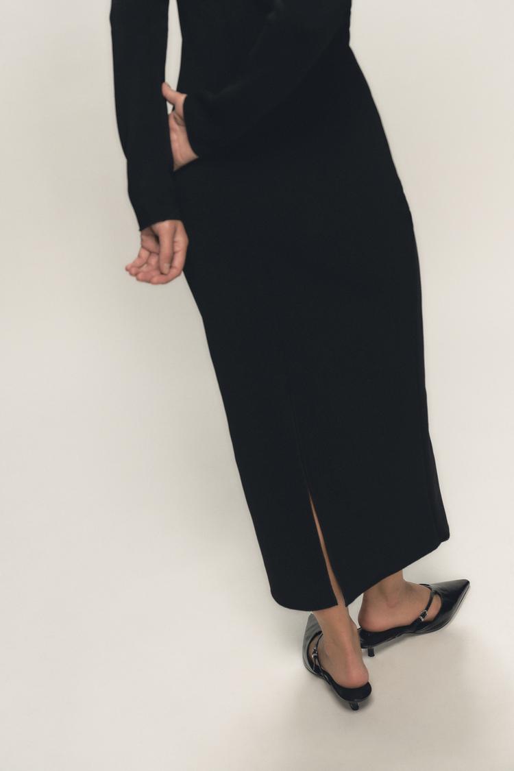 Long Stretch Bodycon Dress
