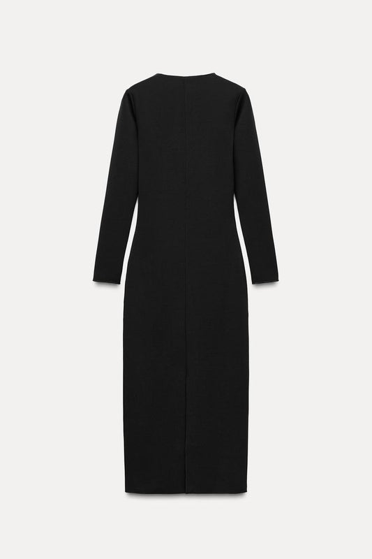 Long Stretch Bodycon Dress