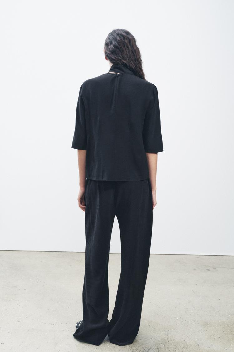ZW Collection Scarf Top