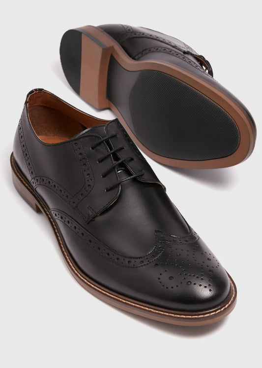 Leather Brogue Shoes