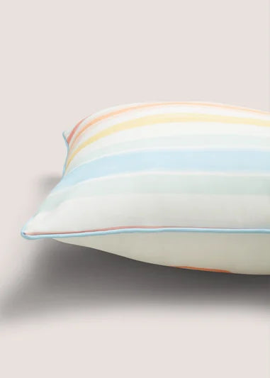 Outdoor Sorbet Text Reverse Cushion