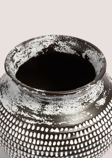 Black Wash Vase