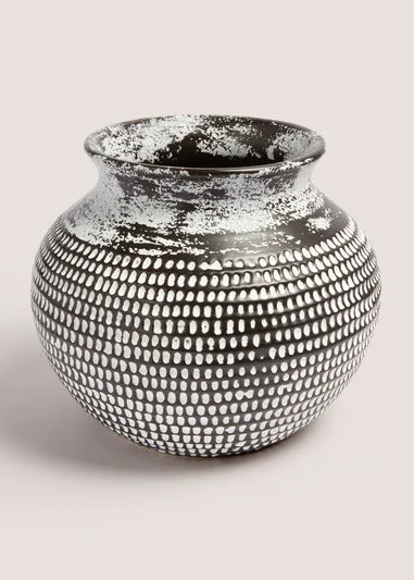 Black Wash Vase