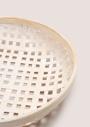 Natural Large Bamboo Tray