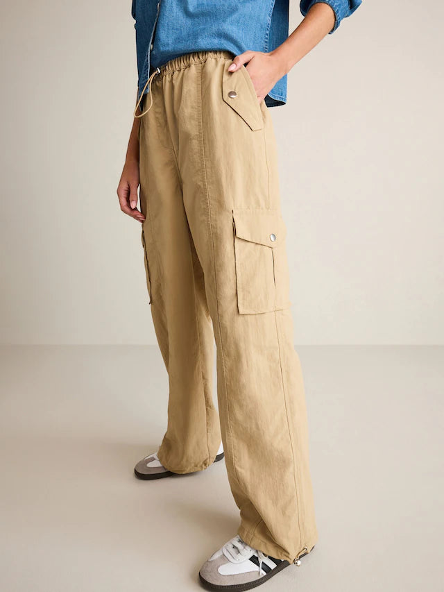 Parachute Pull On Cargo Trousers