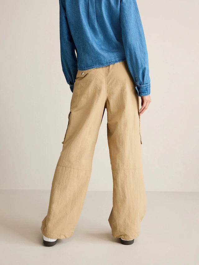 Parachute Pull On Cargo Trousers