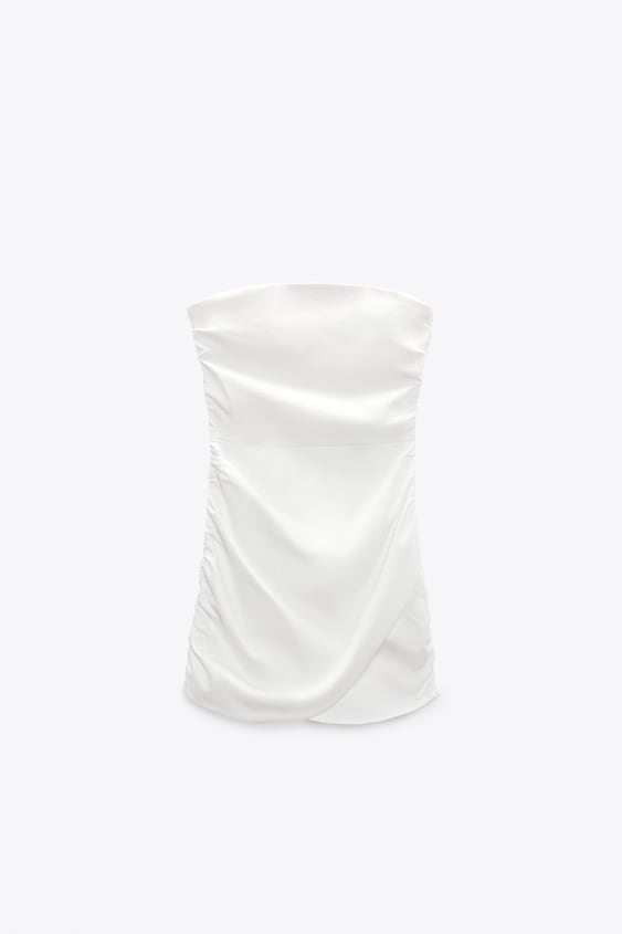 Draped Mini Dress
