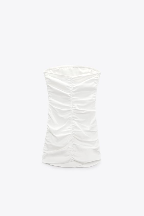 Draped Mini Dress