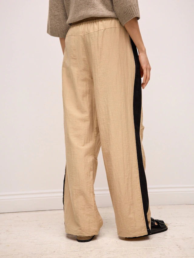 Side Stripe Pull On Track Pant Trousers