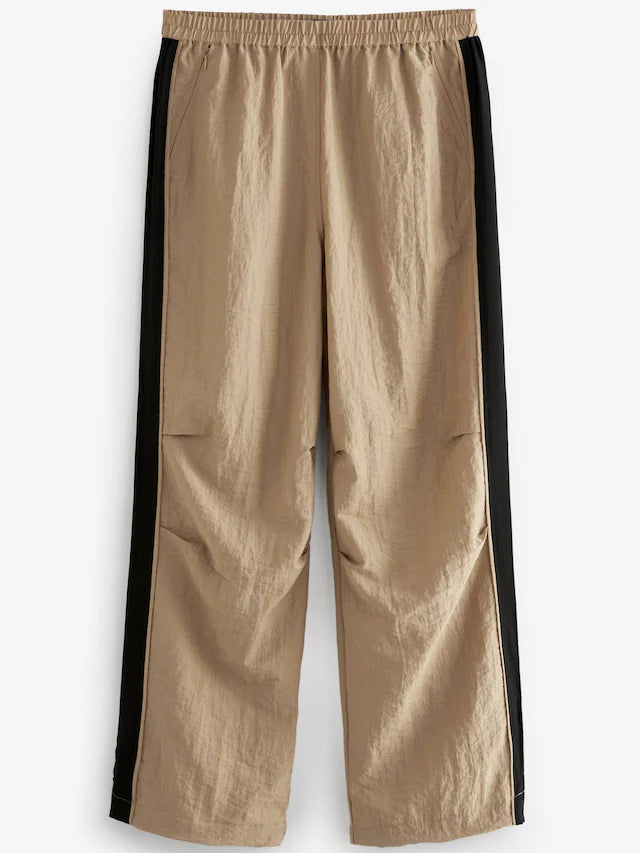 Side Stripe Pull On Track Pant Trousers