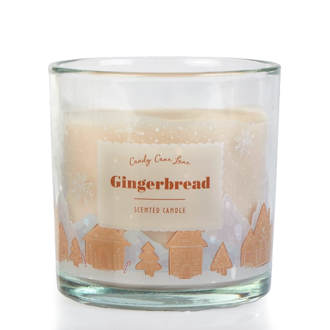 Gingerbread Candy Cane Lane Scented Candle