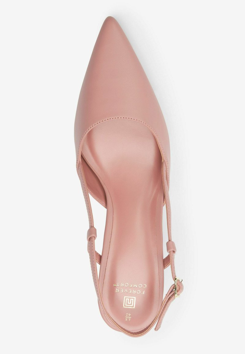 Forever Comfort Point Toe Slingback Shoes