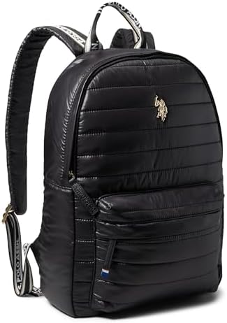 Quilted Nylon Backpack