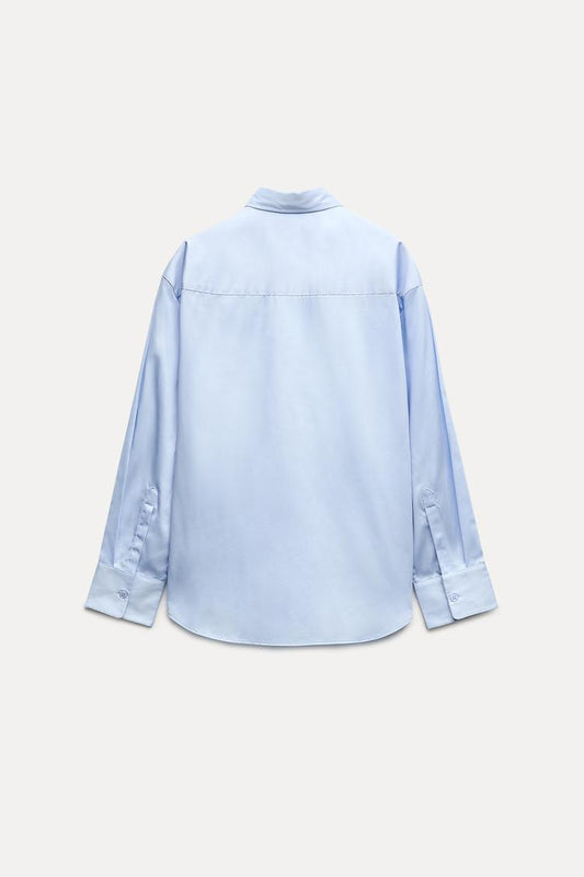 ZW Collection Voluminous Poplin Shirt