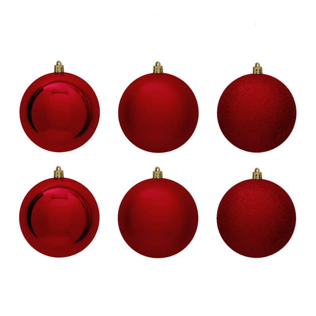 Winter Charm 10cm Bauble 10 Pack