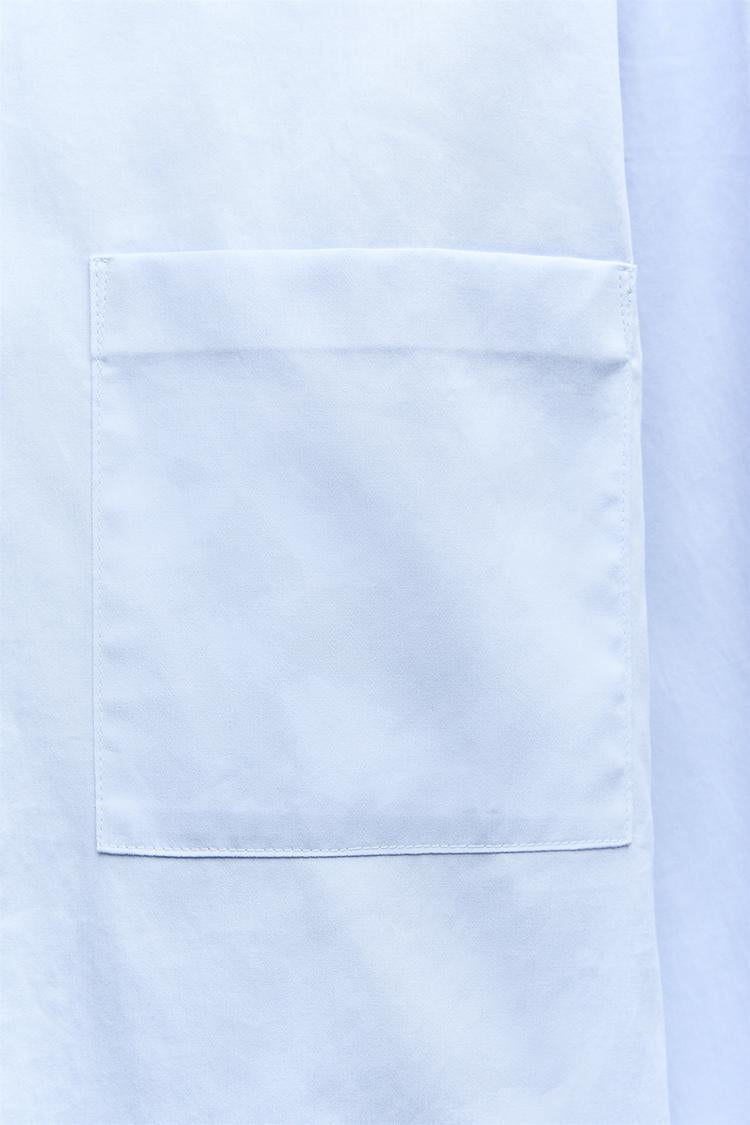 ZW Collection Voluminous Poplin Shirt