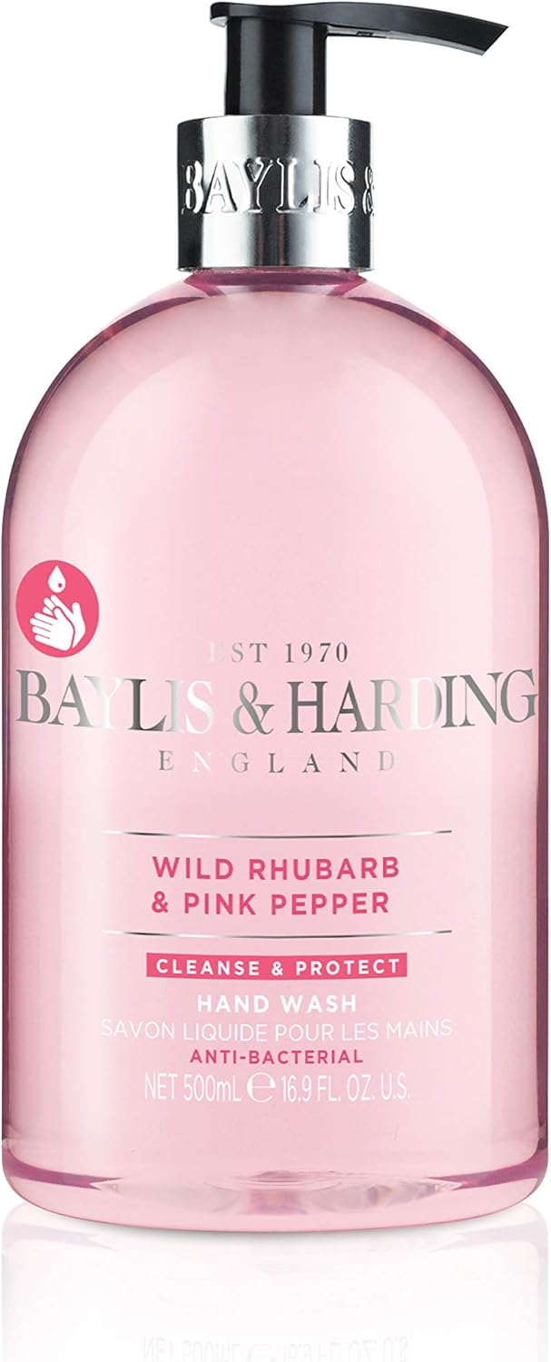 Antibacterial Hand Wash - Wild Rhubarb & Pink Pepper