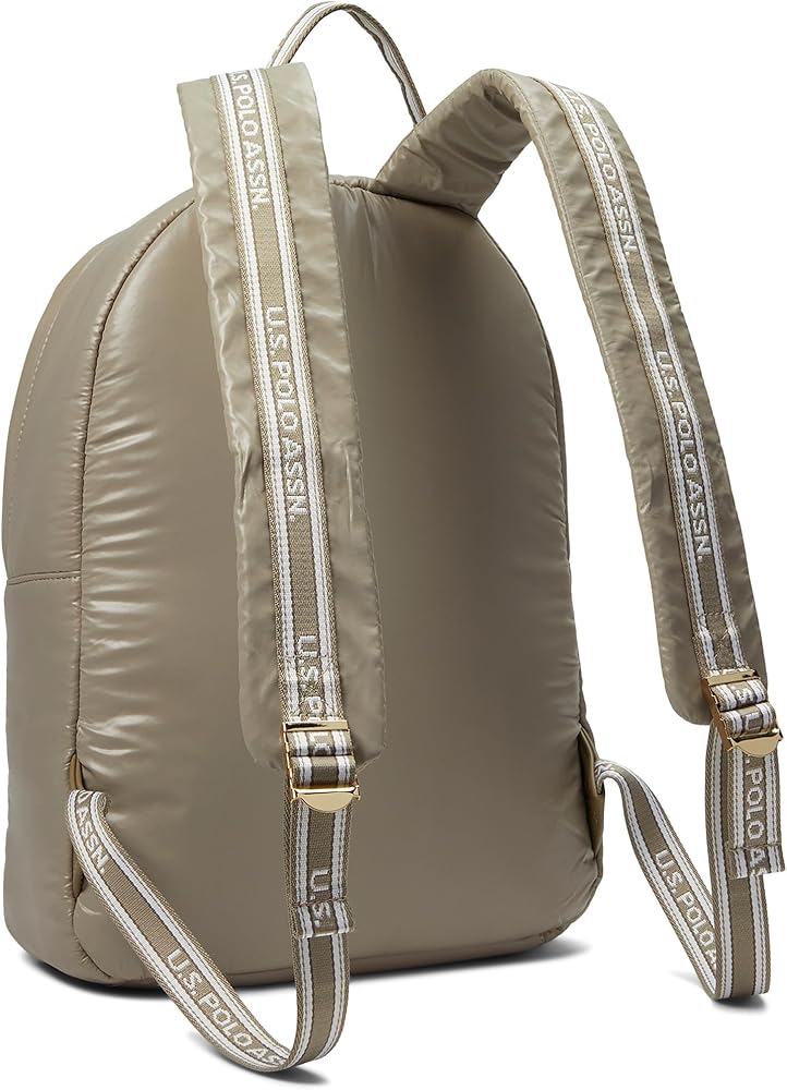 Quilted Nylon Backpack