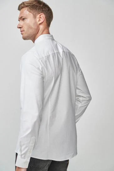 Long Sleeve Stretch Oxford Shirt