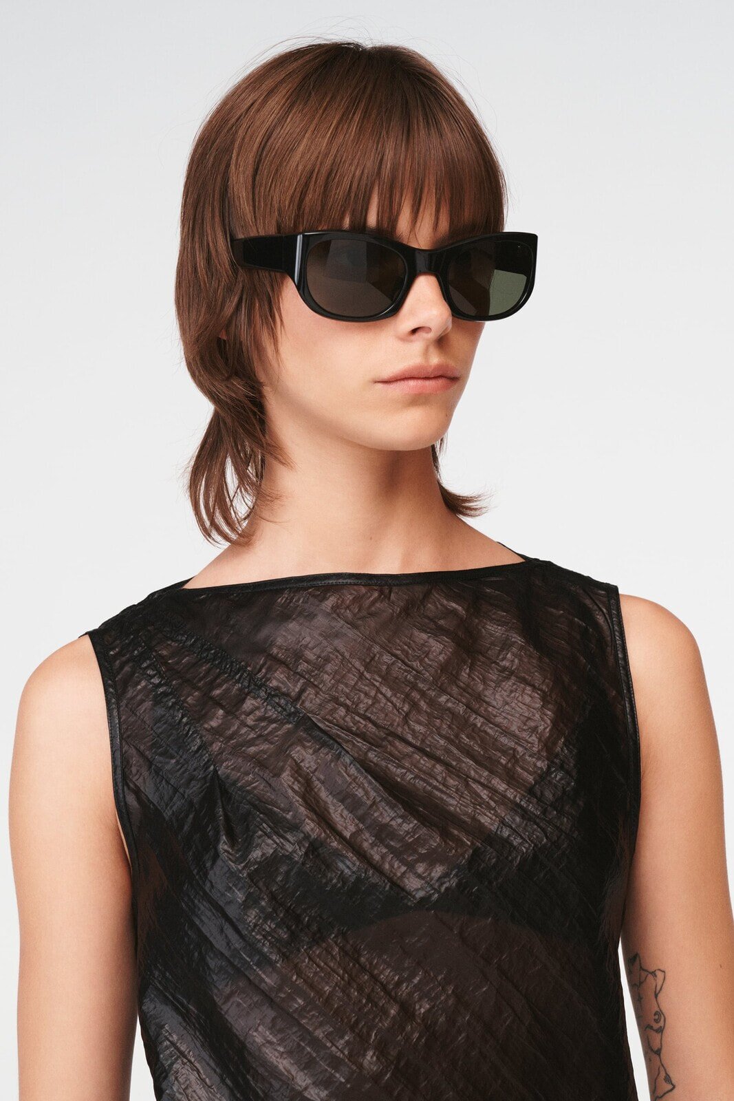 Semi-Sheer Dress Steven Meisel