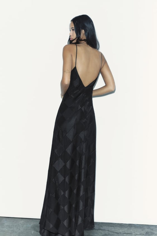 Contrast Camisole Dress