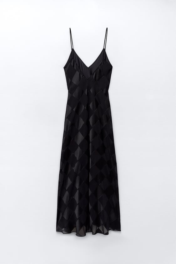 Contrast Camisole Dress
