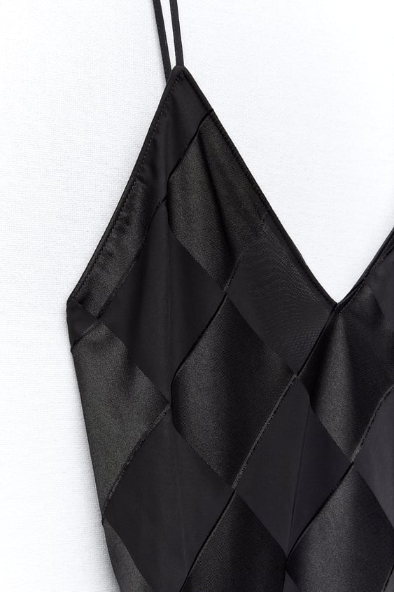 Contrast Camisole Dress