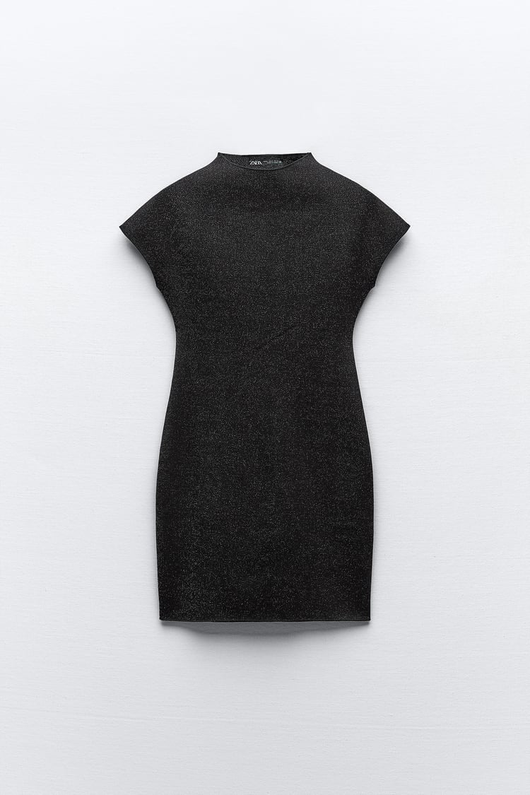 Short Stretch Knit Dress