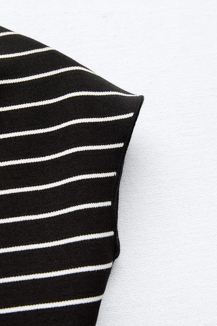 Short Stretch Knit Dress