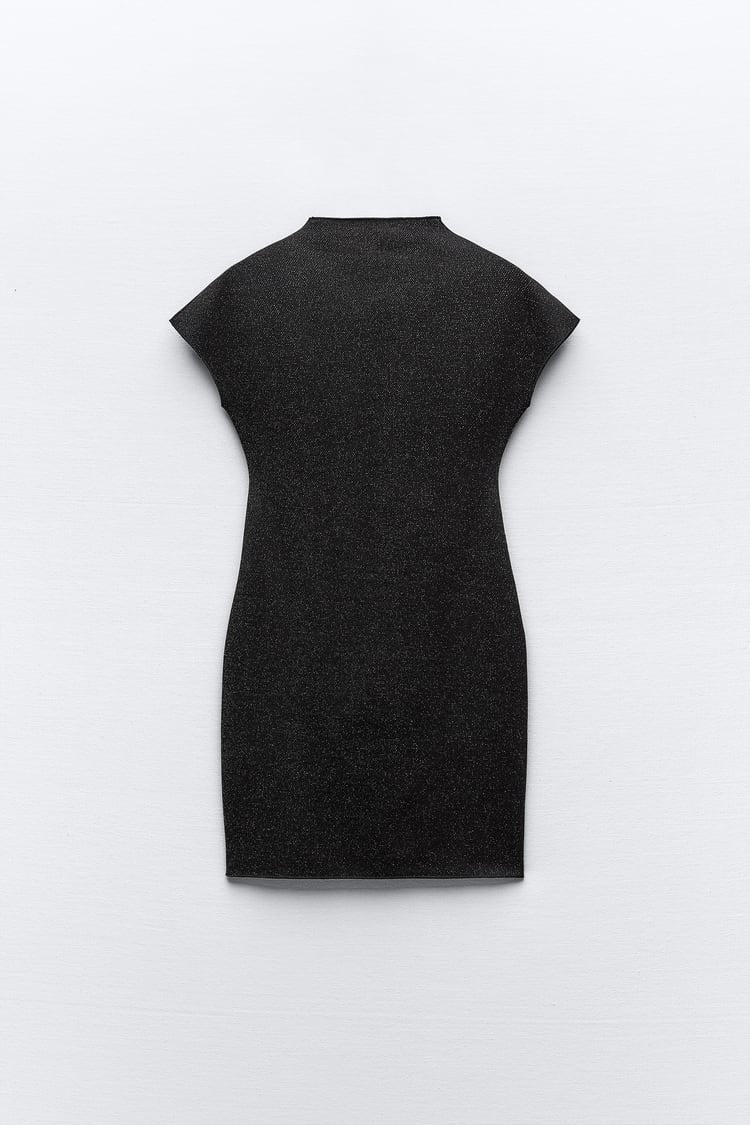 Short Stretch Knit Dress