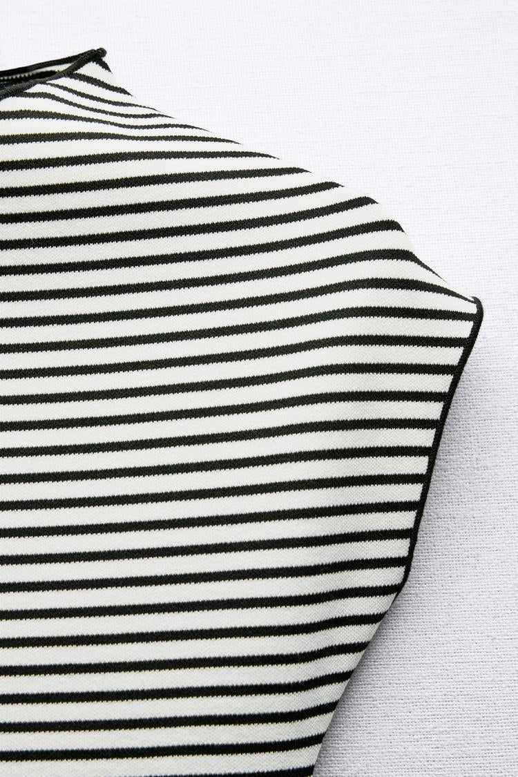 Short Stretch Knit Dress