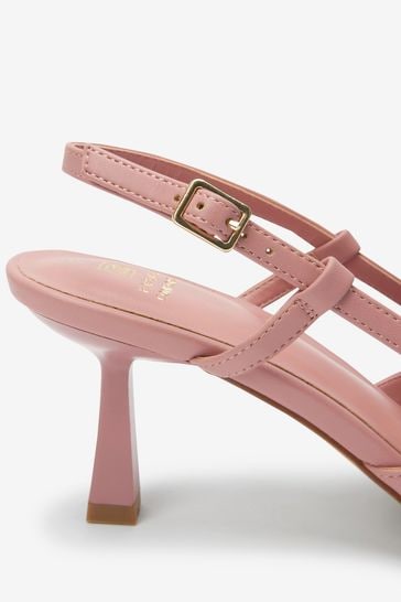Forever Comfort Point Toe Slingback Shoes