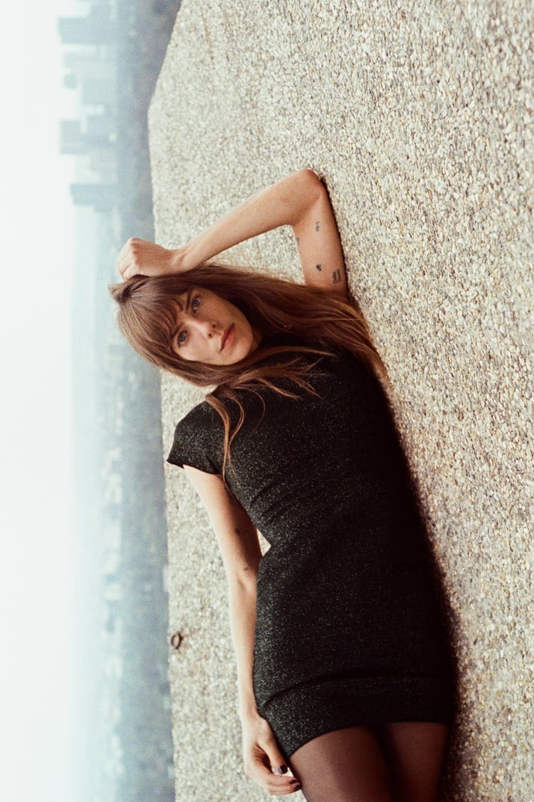 Short Stretch Knit Dress