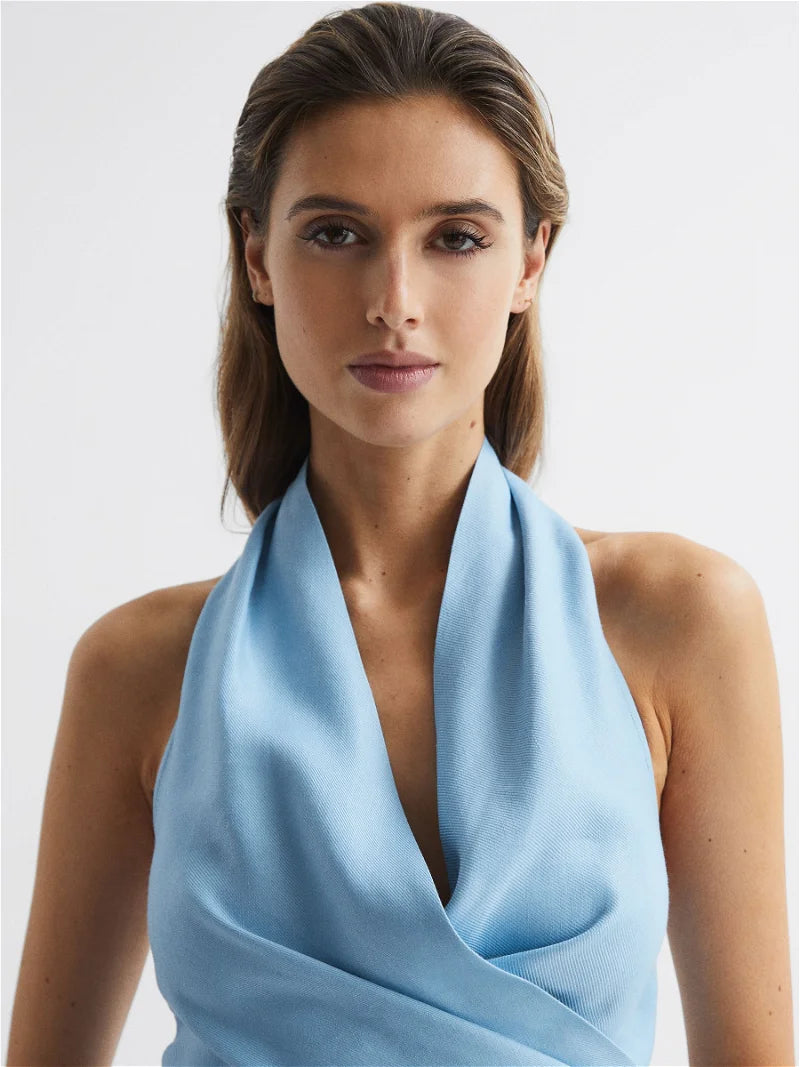 Hollie Cowl Halter Top