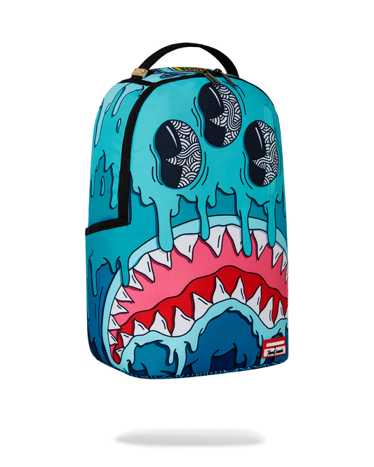 Sprayground x Rodri Designs Melting Shark Backpack