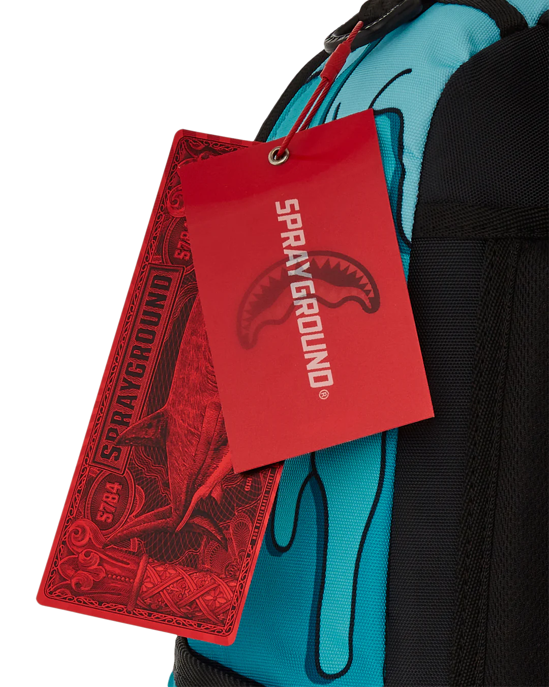 Sprayground x Rodri Designs Melting Shark Backpack