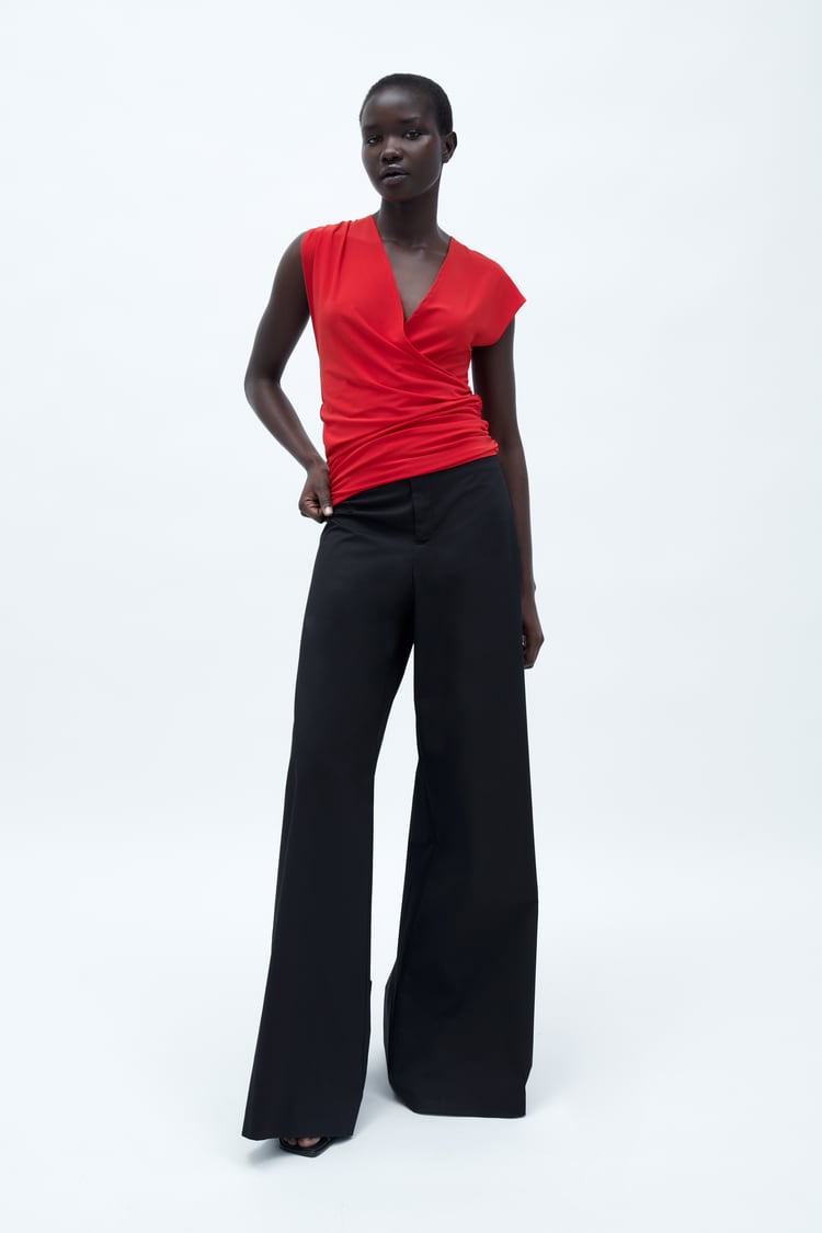 Flowing Draped Top