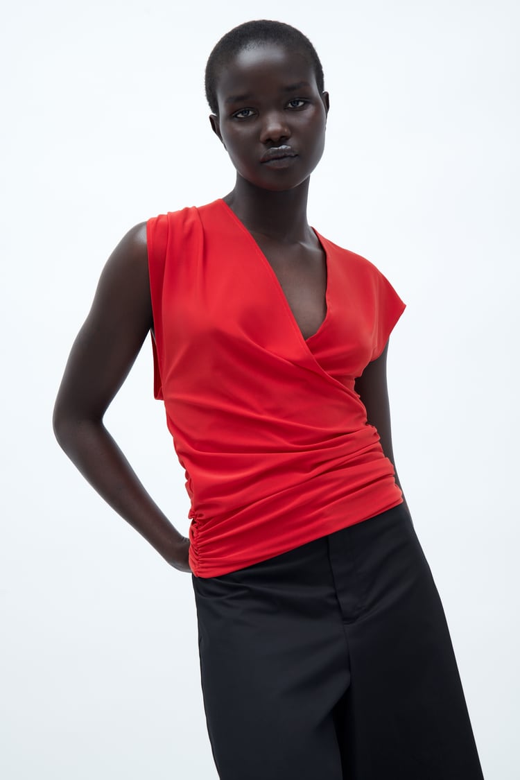 Flowing Draped Top