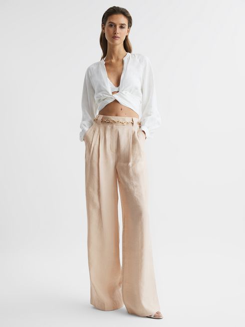 Izzie Wide Leg Occasion Trousers
