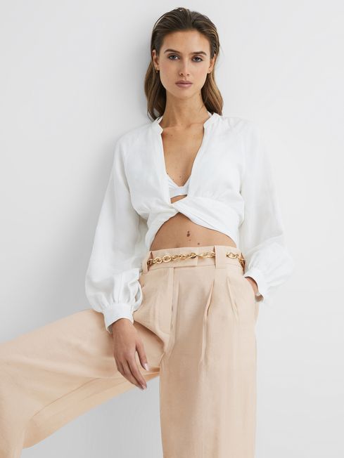Izzie Wide Leg Occasion Trousers