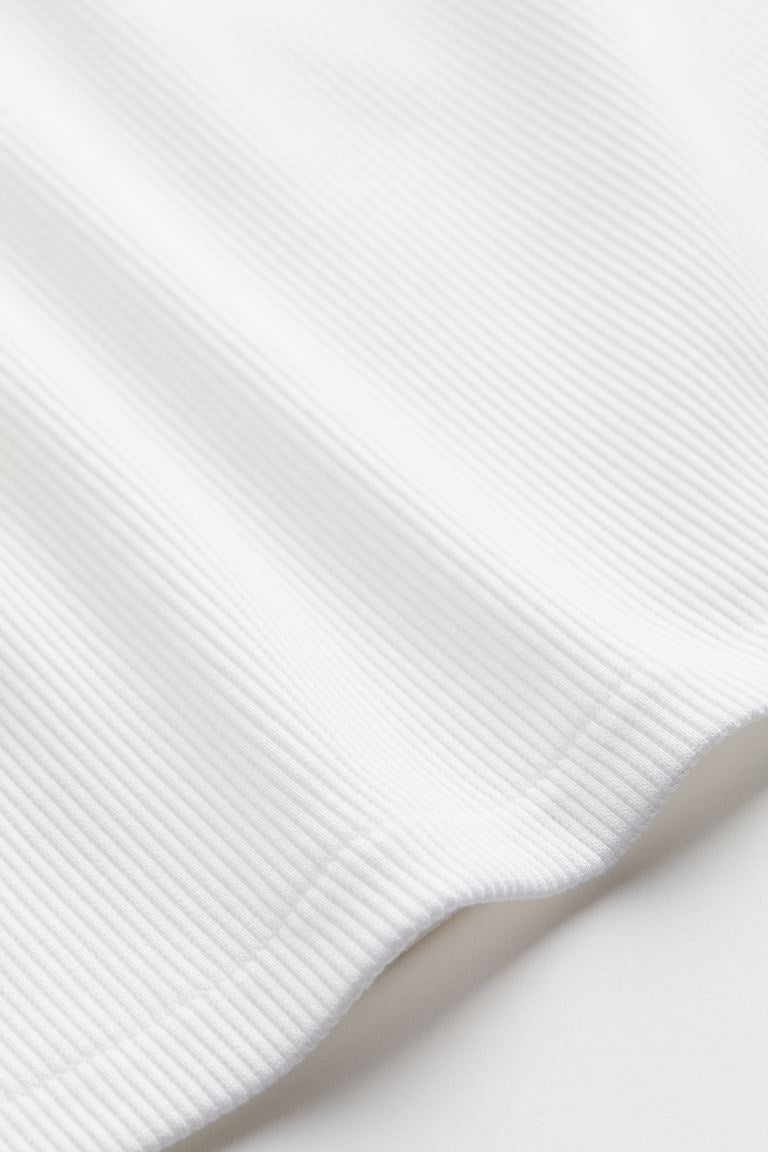 Ribbed Halterneck Top