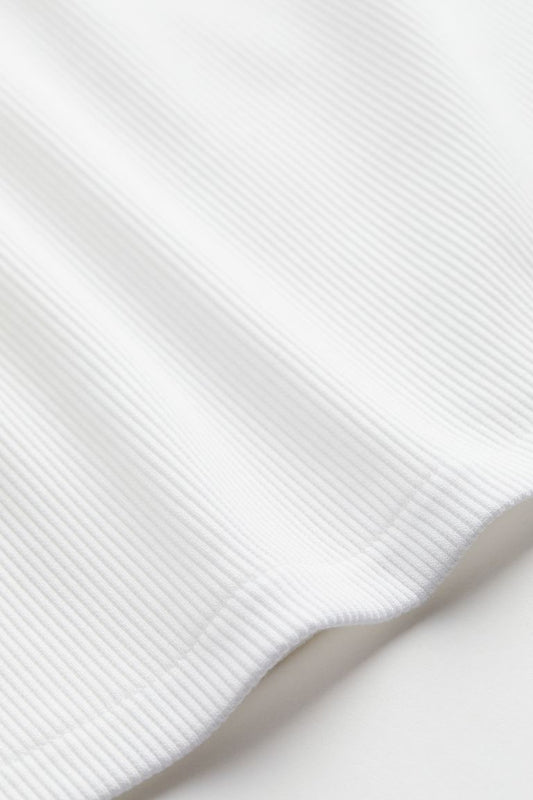 Ribbed Halterneck Top