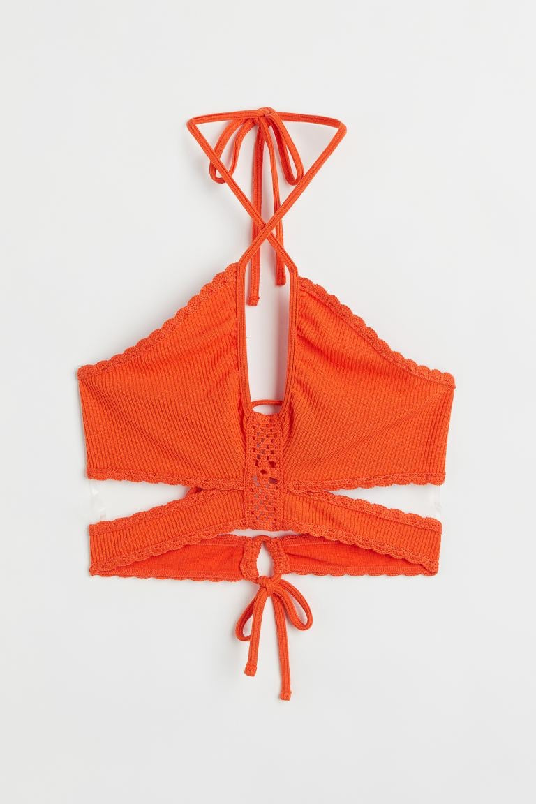 Cut-Out Crop Top